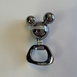 Disney 3.25" Stainless Steel Bottle Opener NEW NWT